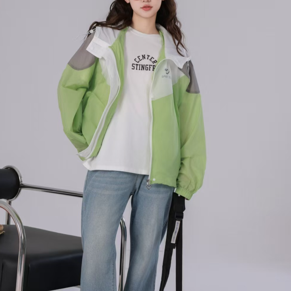 26668高端专享2025老林家天花板春款外套绿色