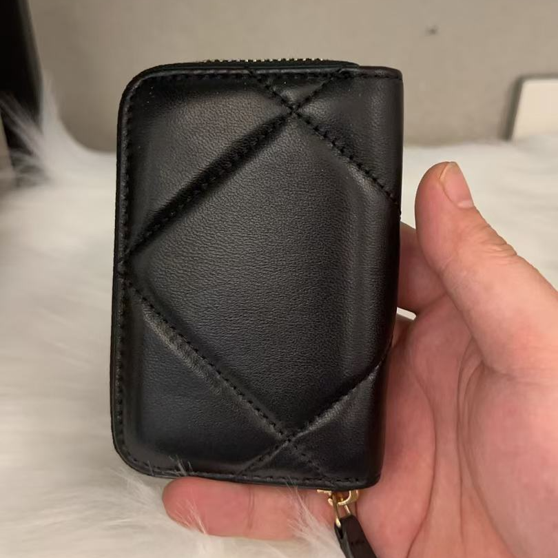 【蓉姐定制】羊皮零钱包超实用真皮菱格包中包证件包小卡包粉丝专享