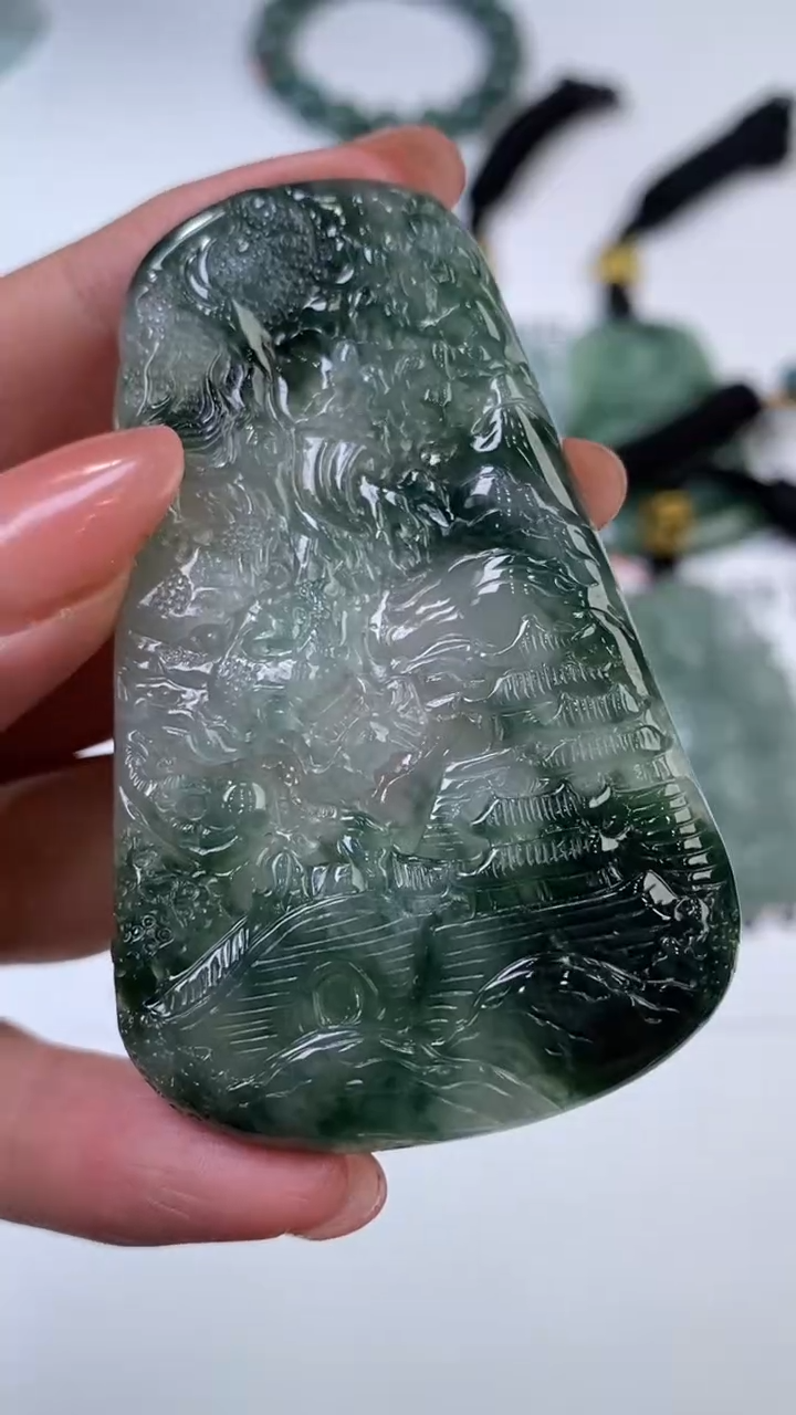 翡翠挂件未镶嵌301478