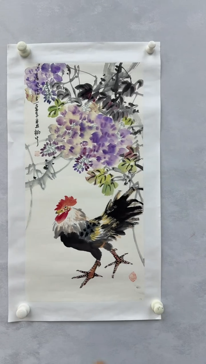 国画炳山艺术--李老师作品