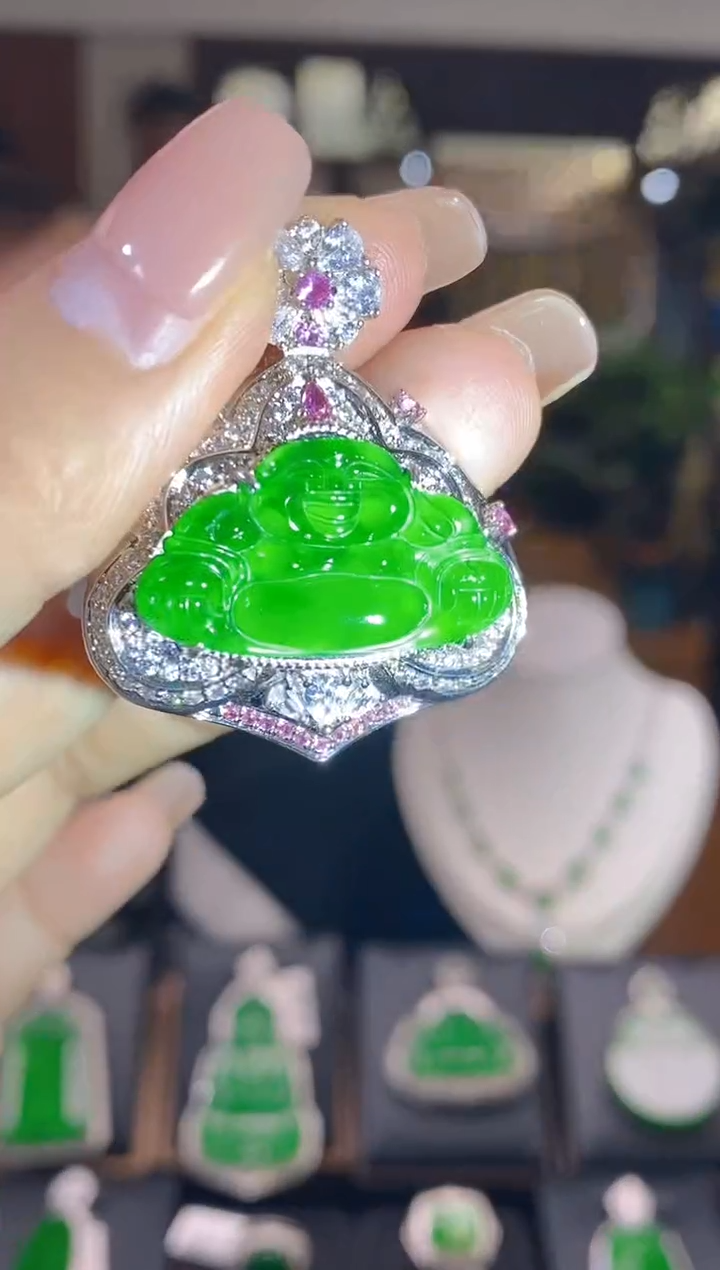 【闪购商品】翡翠吊坠(不含链)未镶嵌翡翠吊坠