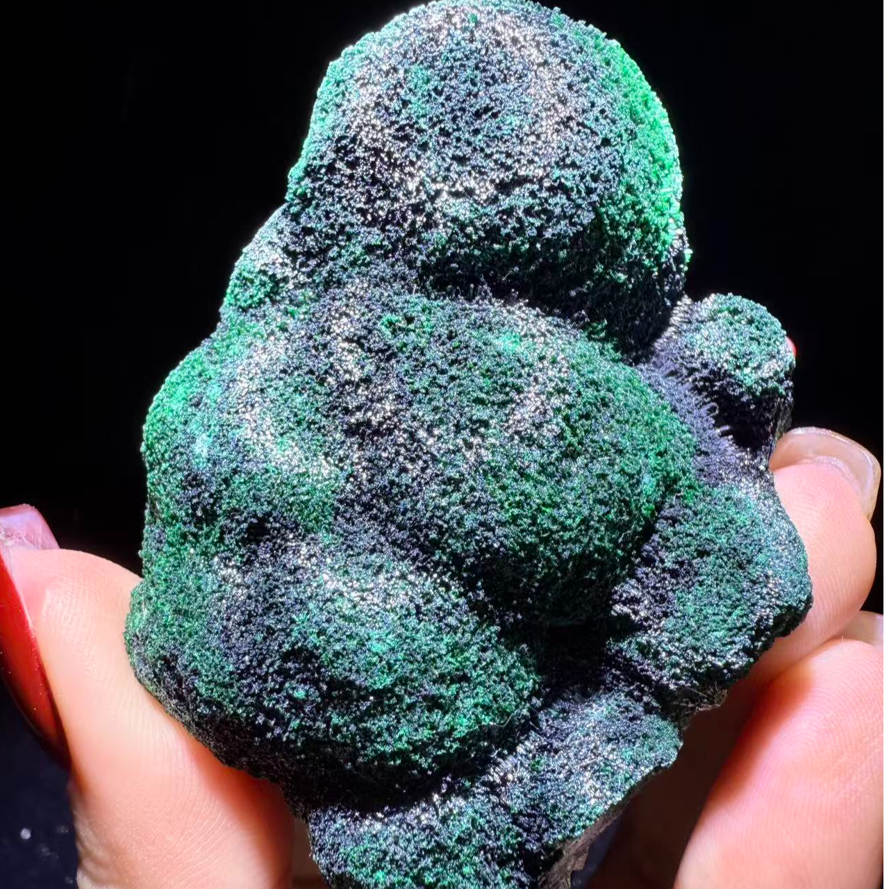 矿物标本矿标摆件孔雀石