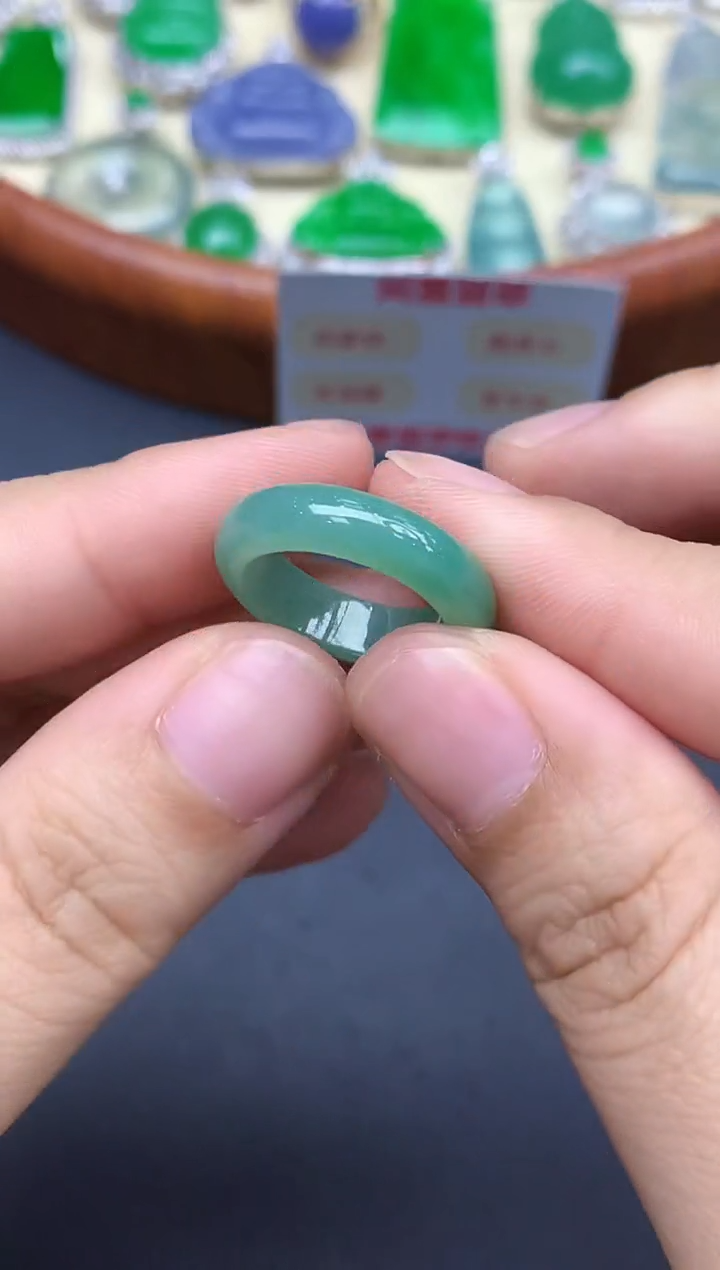 未镶嵌戒指翡翠343-中国好珍宝