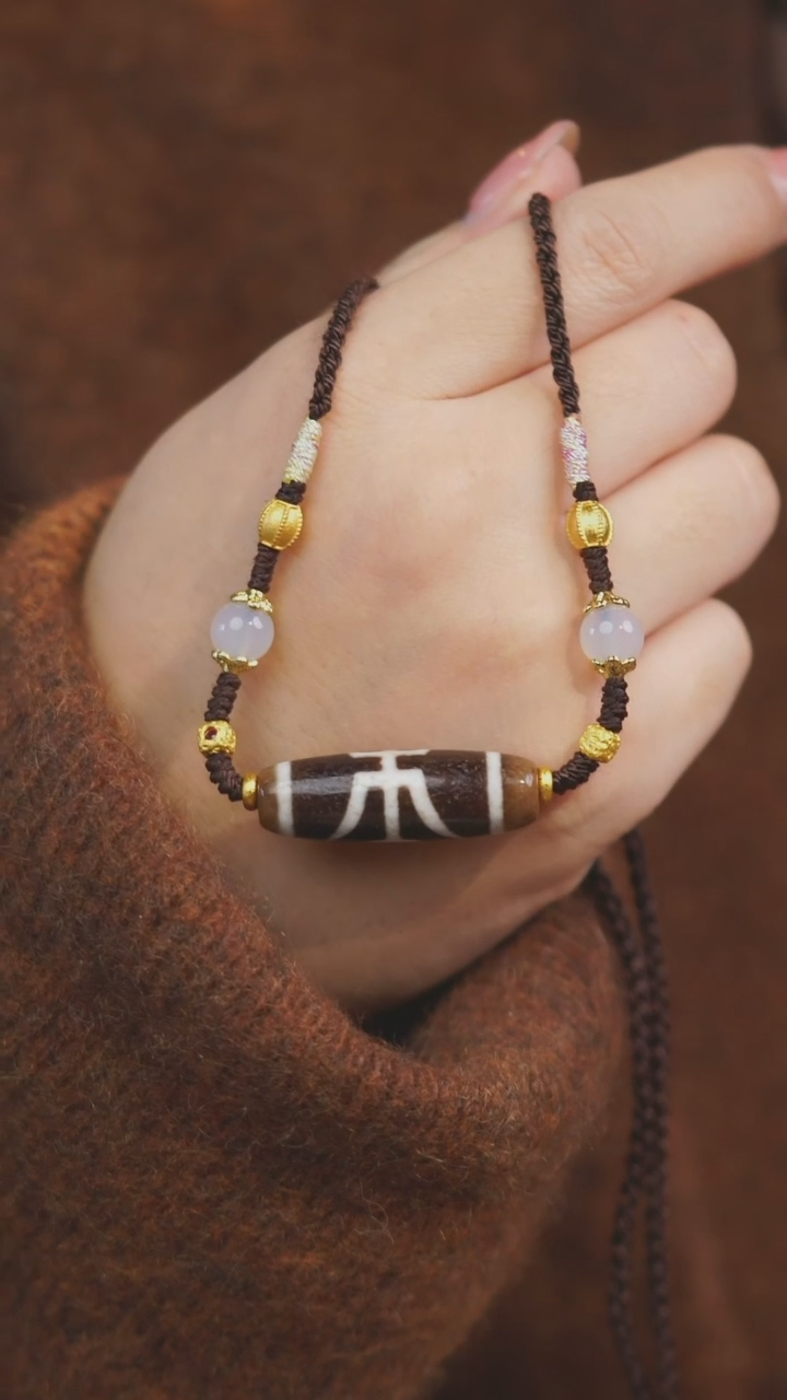 【闪购商品】玛瑙/玉髓项链未镶嵌多样性发一