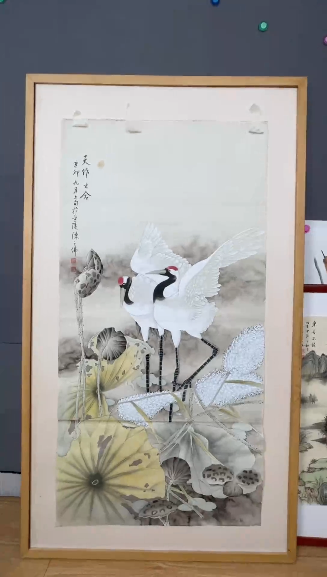 国画国画山水花鸟作品