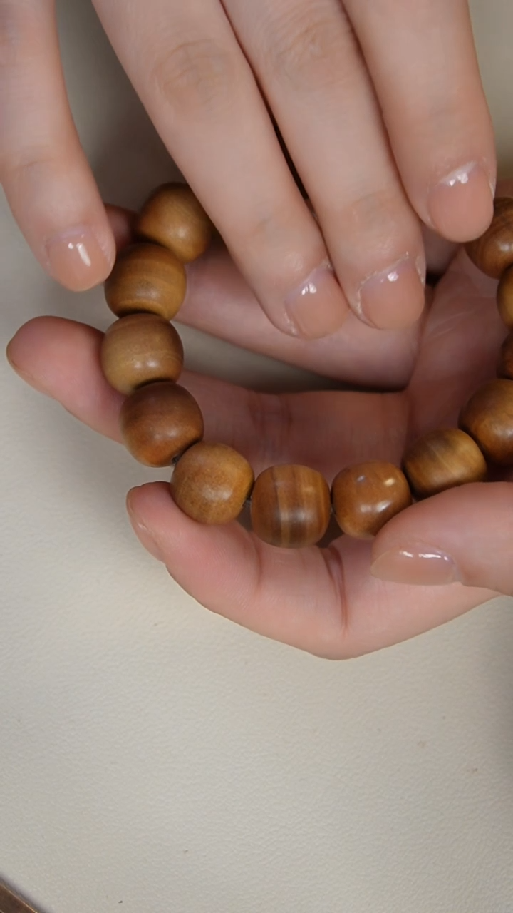 【闪购商品】檀香木手串/手链老山檀香13*14老型单圈留疤