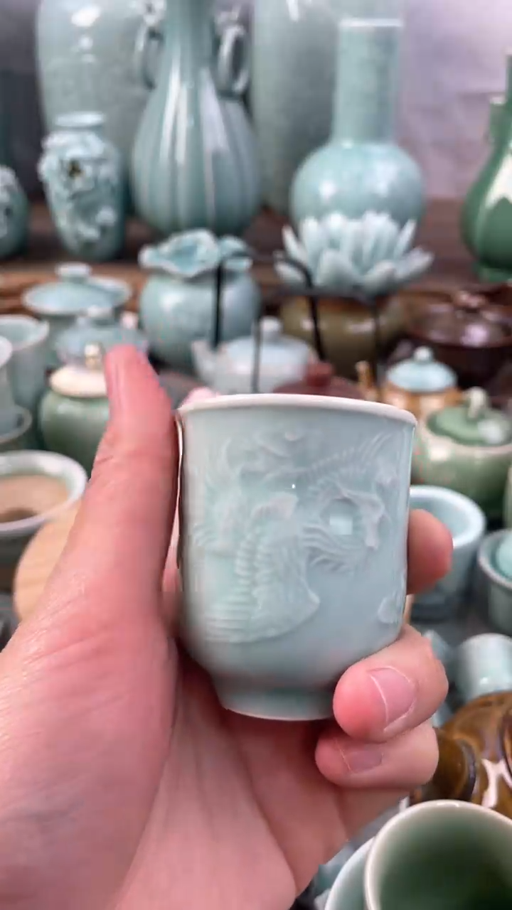 【闪购商品】正品 慧仙青瓷 主人杯