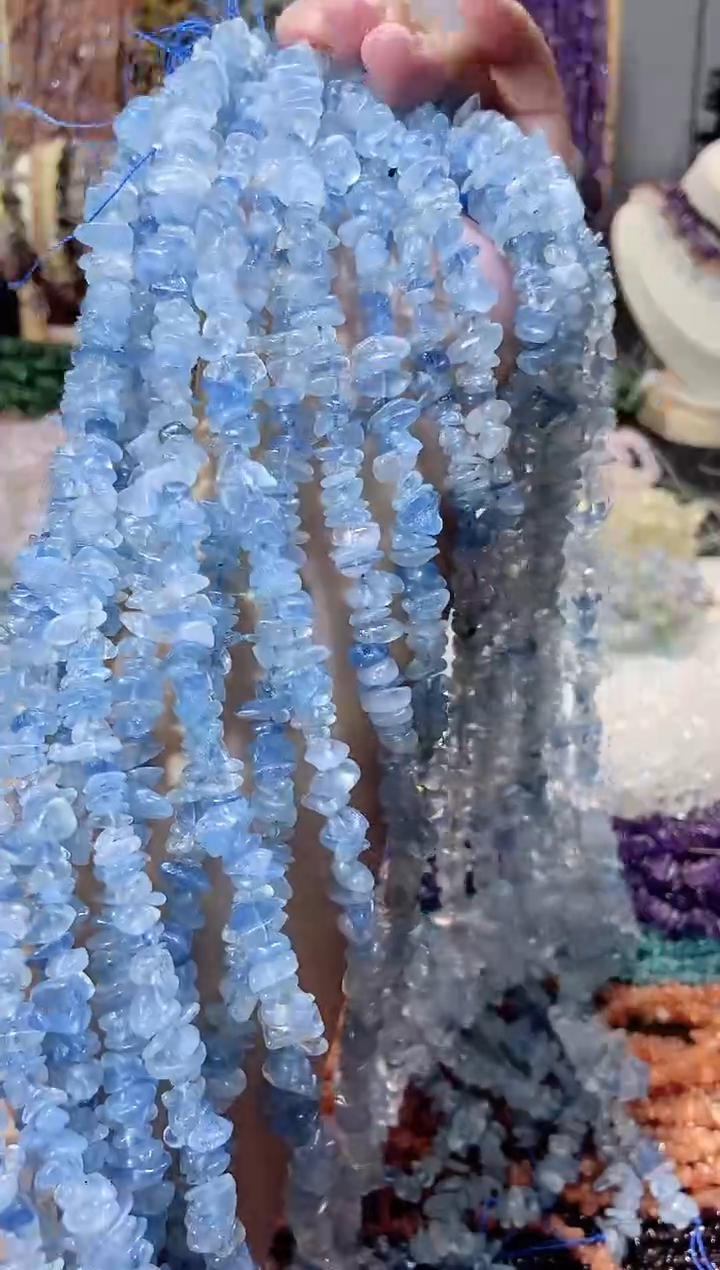 未镶嵌珠宝半成品水晶海蓝宝
