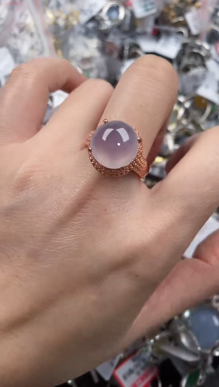 未镶嵌戒指翡翠333      6