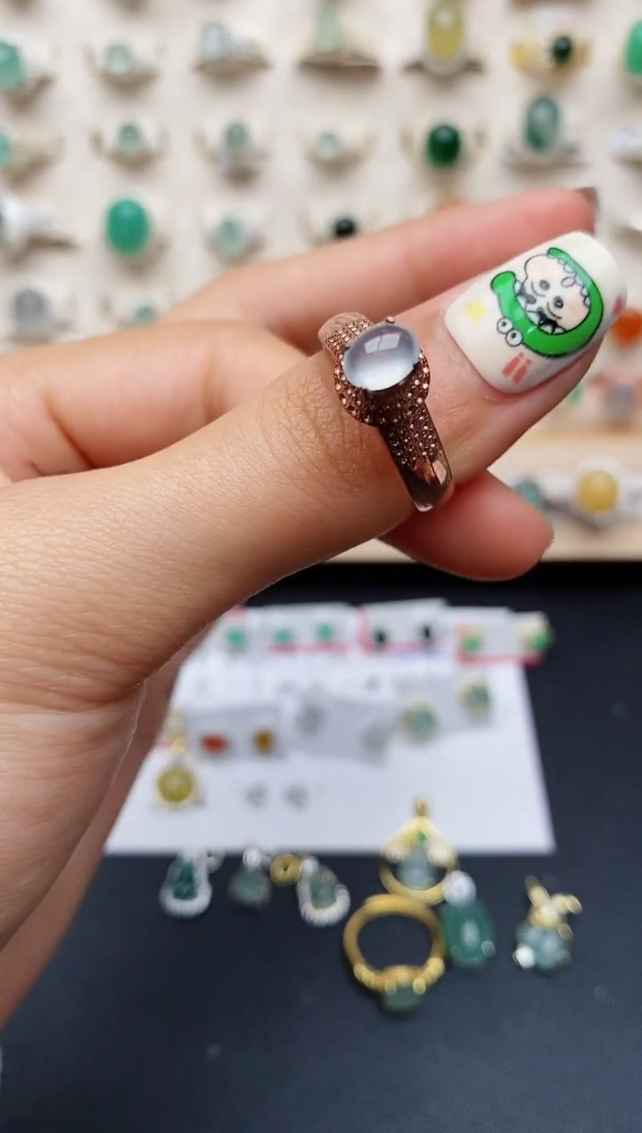 【闪购商品】翡翠戒指未镶嵌缅甸翡翠
