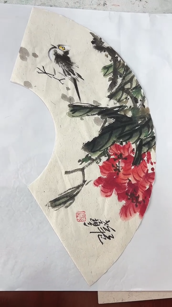 国画直播福利/国画/花鸟