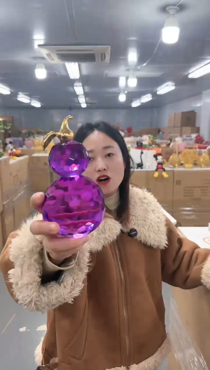 【闪购商品】无铅玻璃金沃0009