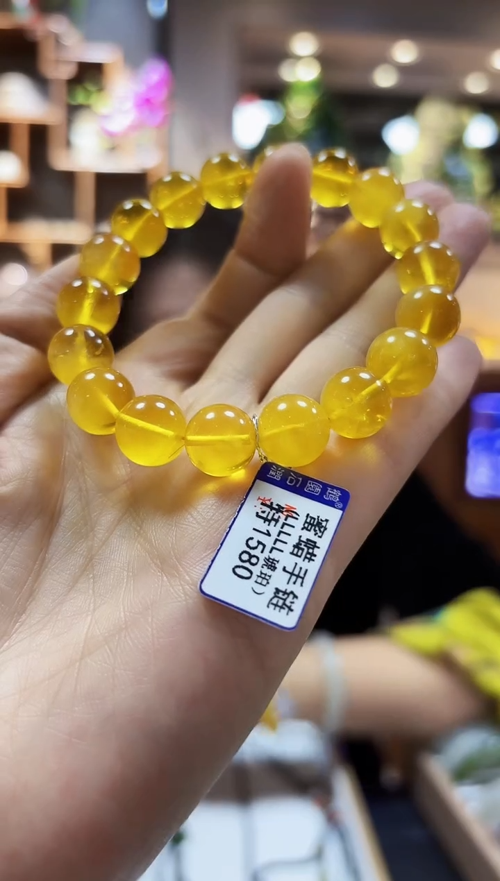 【闪购商品】蜜蜡颈饰未镶嵌手链