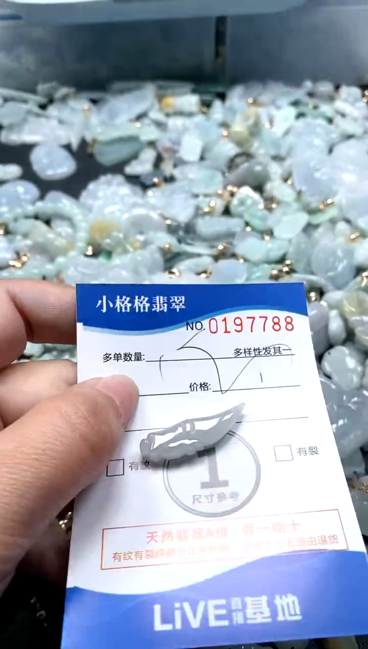 【闪购商品】翡翠颈饰未镶嵌闪购商品0197788