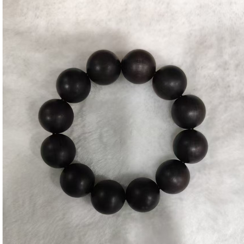 黑檀木手串 可沉水 卡20mm