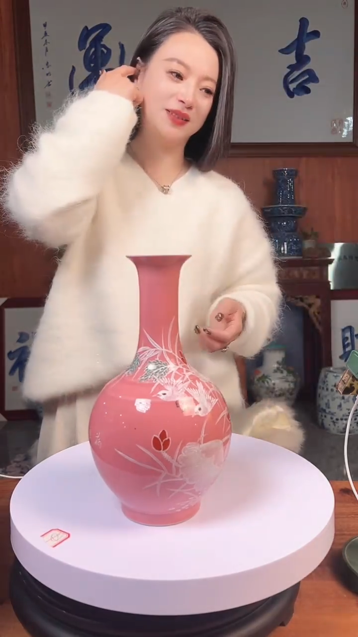 摆件陶景德镇精美陶