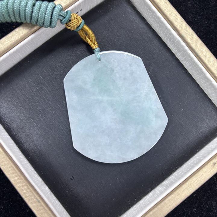 翡翠A货无事牌吊坠（拍一个发一个 多样性发货）-570367