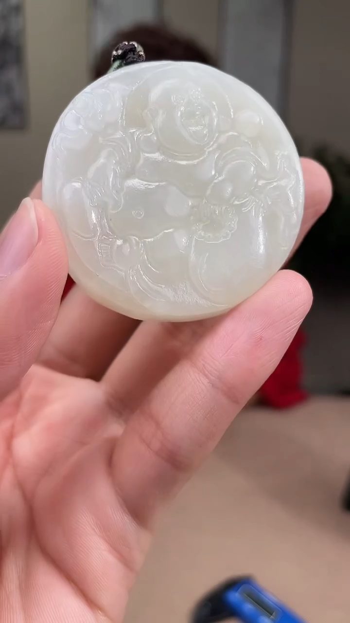 颈饰未镶嵌和田玉多样性拍一发一008031