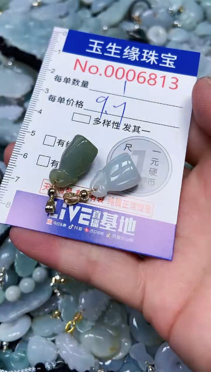 【闪购商品】翡翠颈饰未镶嵌闪购00006813