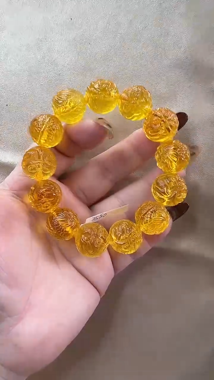 【闪购商品】琥珀手串未镶嵌手串