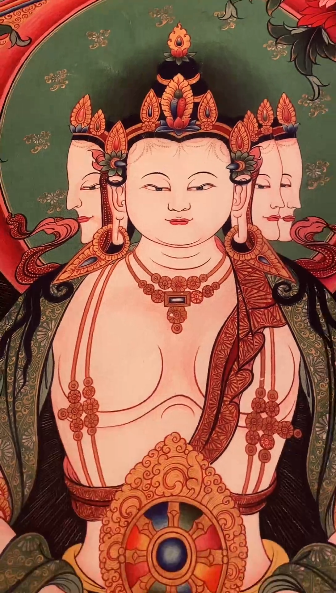 装裱画精美唐卡tk16120