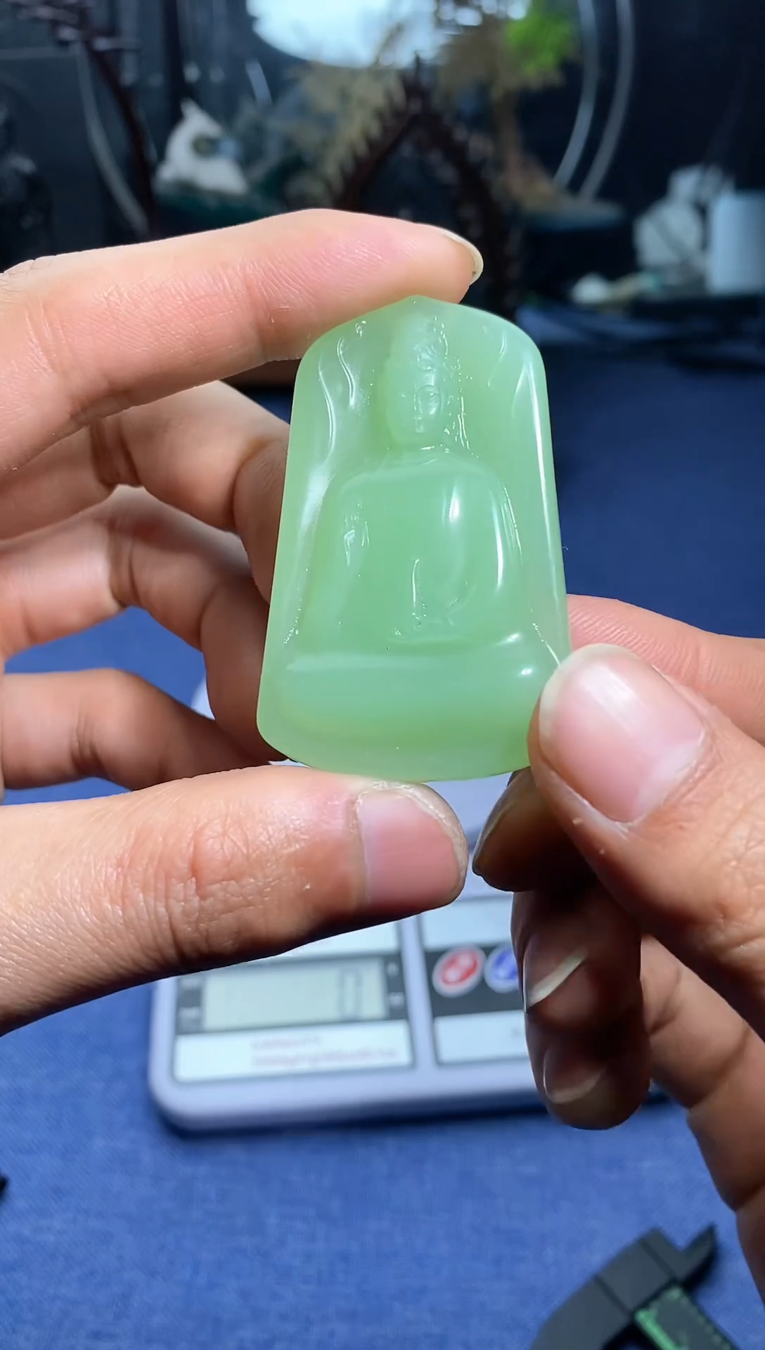 【闪购商品】和田玉颈饰未镶嵌素衣观音