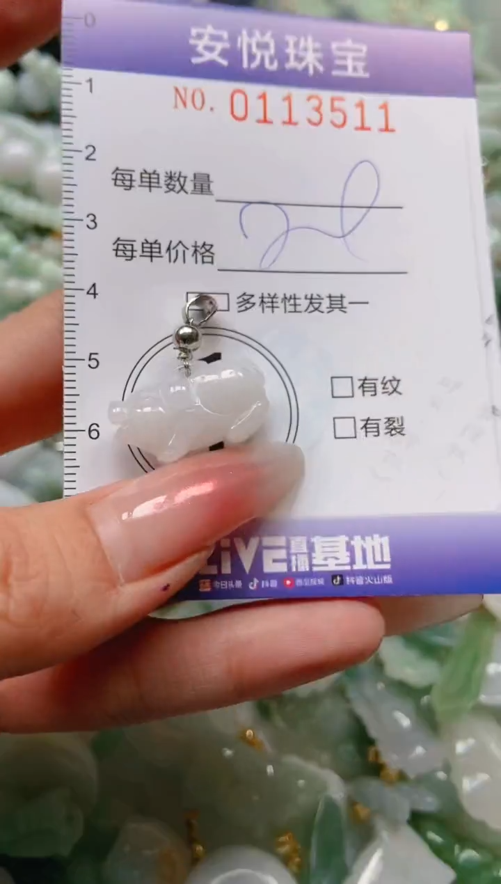 【闪购商品】翡翠颈饰未镶嵌闪购0113511
