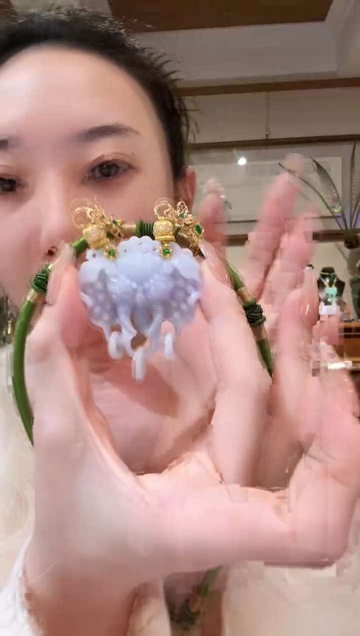 【闪购商品】翡翠颈饰未镶嵌国风