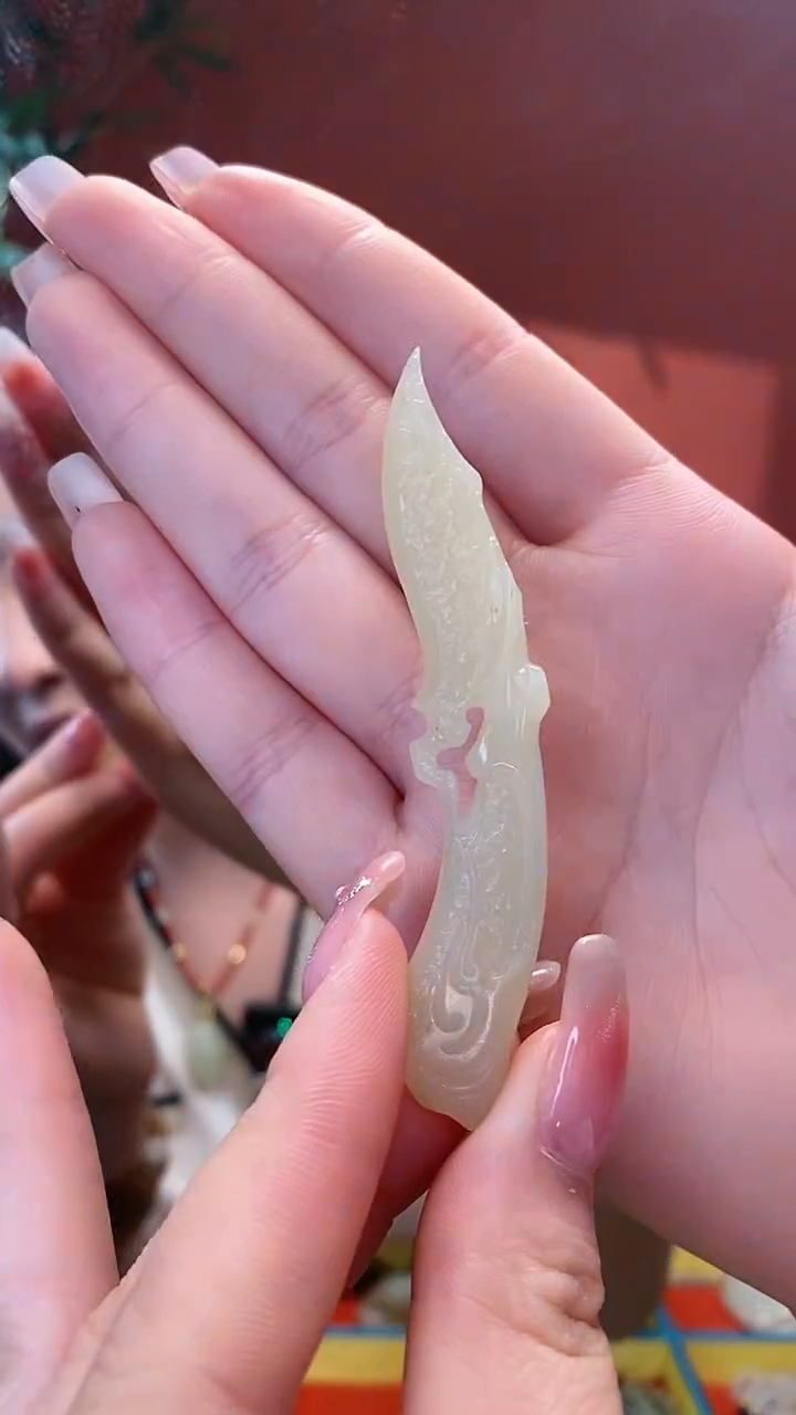 【闪购商品】和田玉挂件未镶嵌玉刀