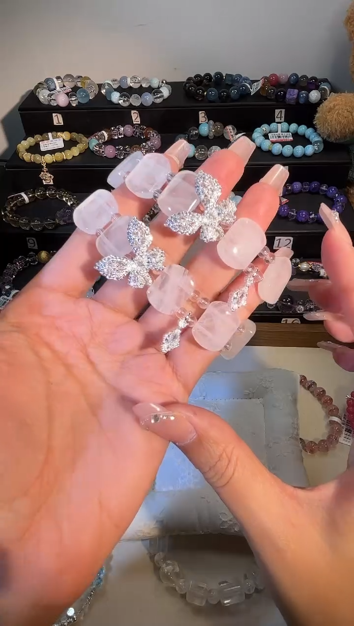 未镶嵌手串水晶k096多样性发货一件