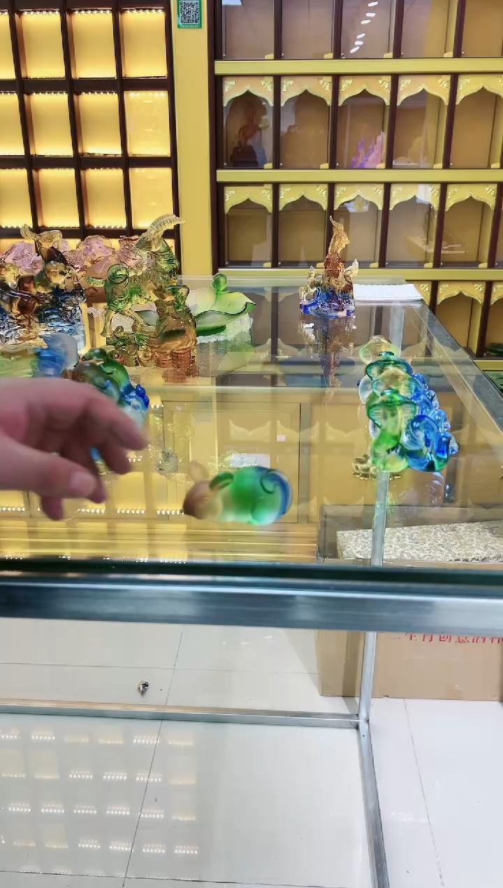 【闪购商品】茶宠古法琉璃生肖 老鼠