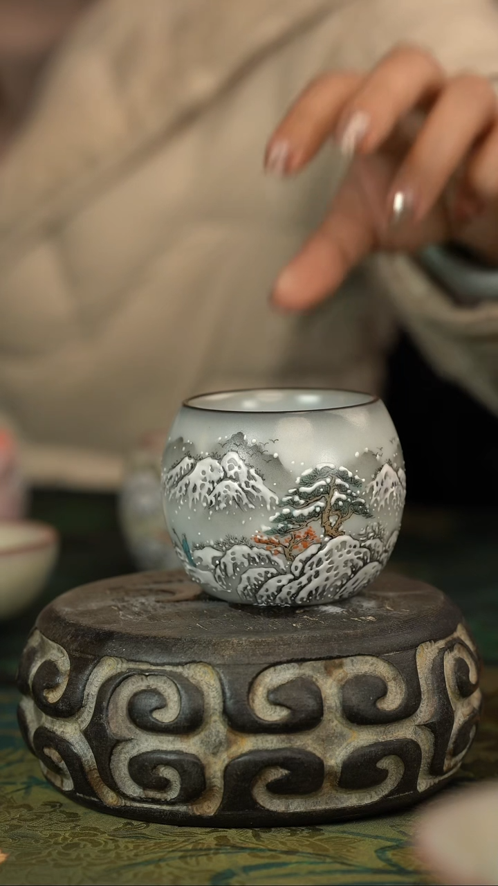 【闪购商品】初六分享好物@@雪景杯