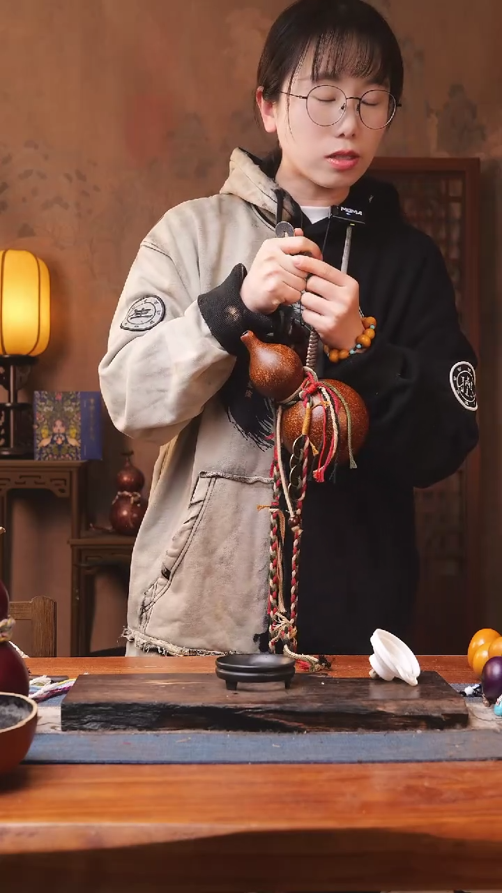 【闪购商品】101号精品大漆葫芦防腐防渗装水茶酒