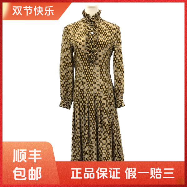 妃鱼/思琳/羊毛/连衣裙/95新/s一零零一