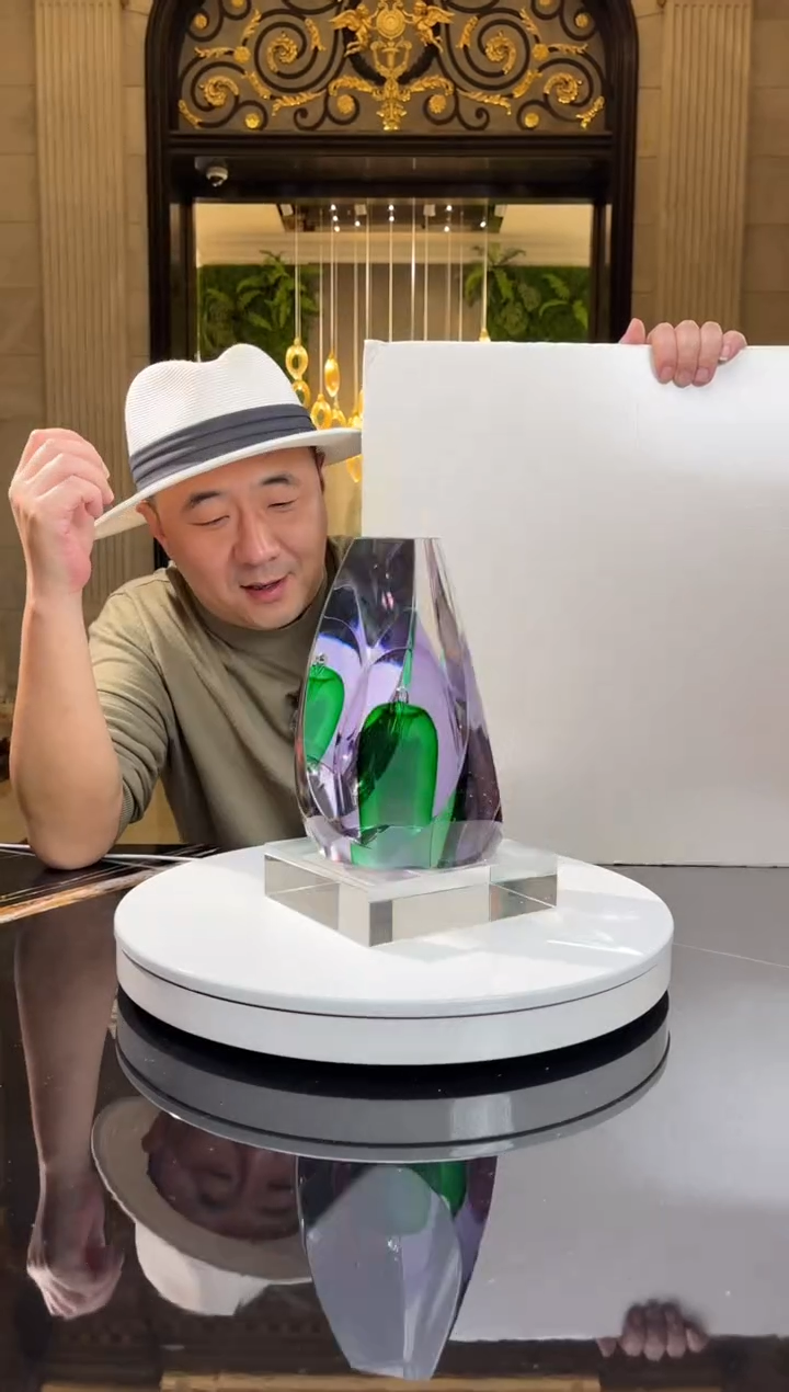 【闪购商品】摆件AJ1012028+透明底座16*14