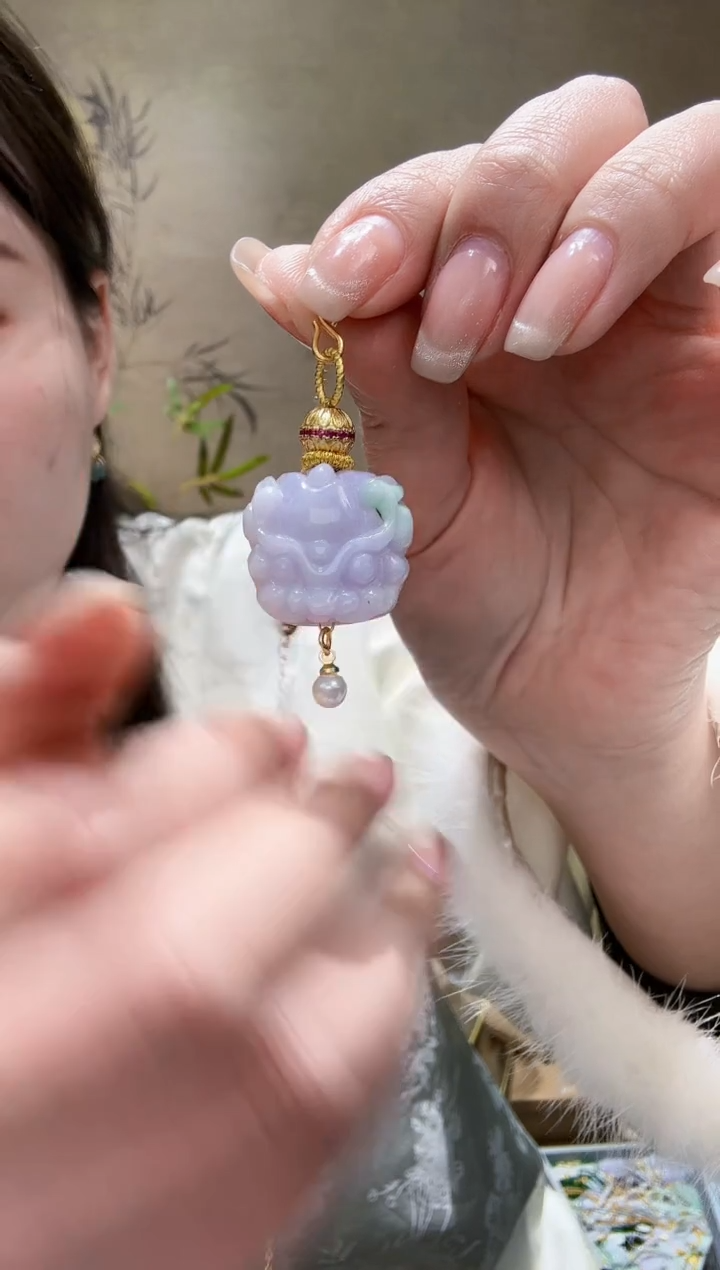 【闪购商品】翡翠颈饰未镶嵌吊坠