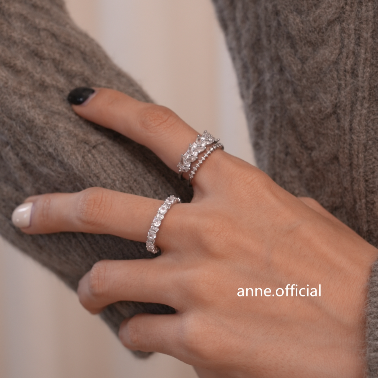 铜合金戒指 【置身主场】轻奢气质高级感ins时尚指环饰品