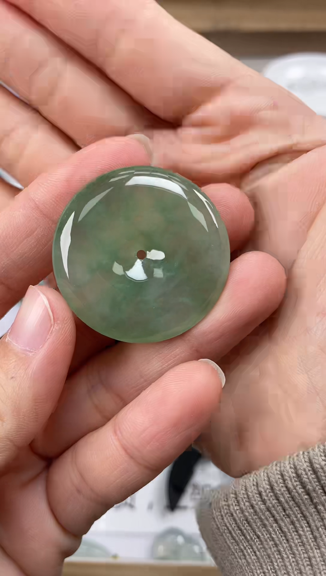 【闪购商品】翡翠颈饰未镶嵌翡翠挂件