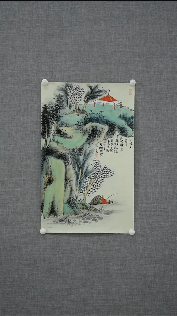 【闪购商品】绘画刘堂霞-山水-1.3平尺-04
