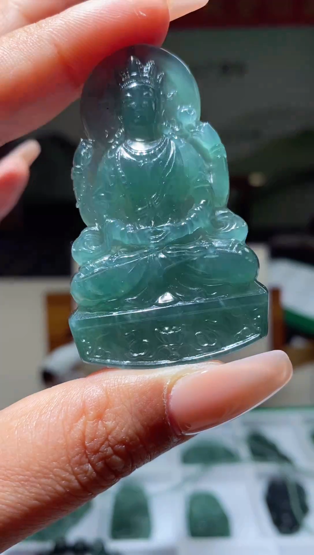 【闪购商品】定制翡翠未镶嵌翡翠224003