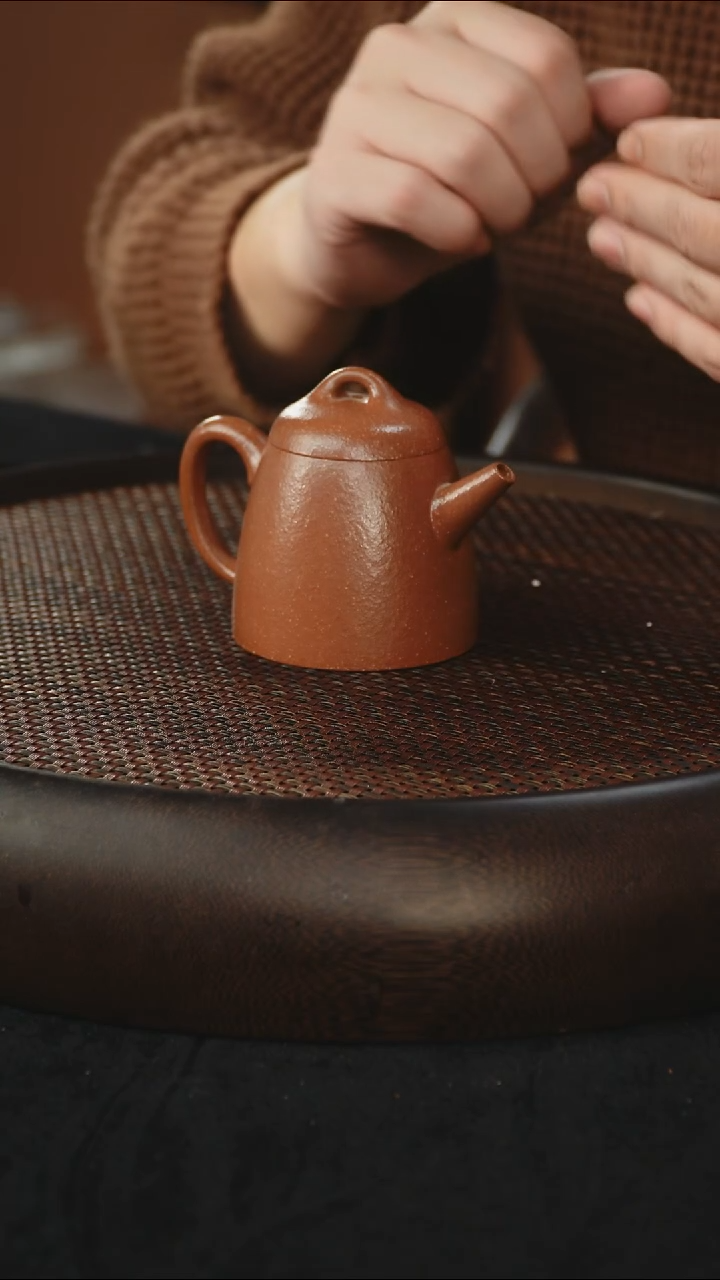 茶壶紫砂秦权  降坡泥