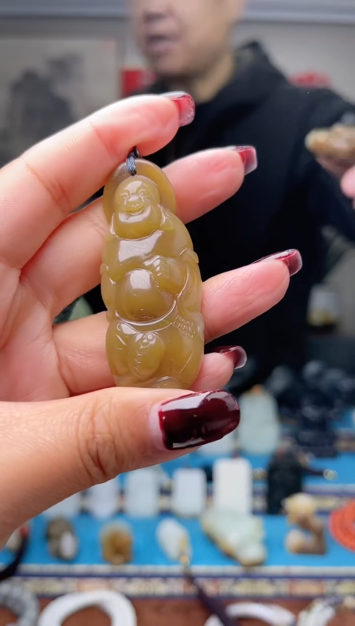 【闪购商品】和田玉挂件未镶嵌1