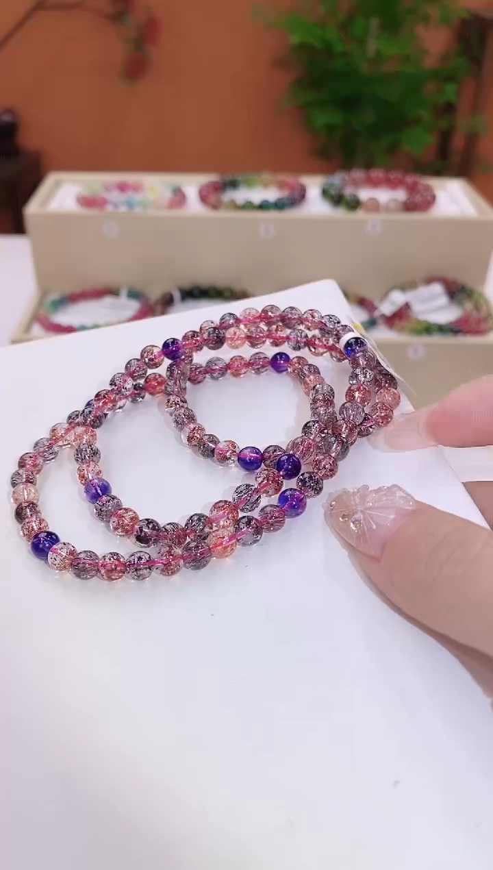 【闪购商品】水晶手链未镶嵌水晶多圈手链5*多样性发货一件