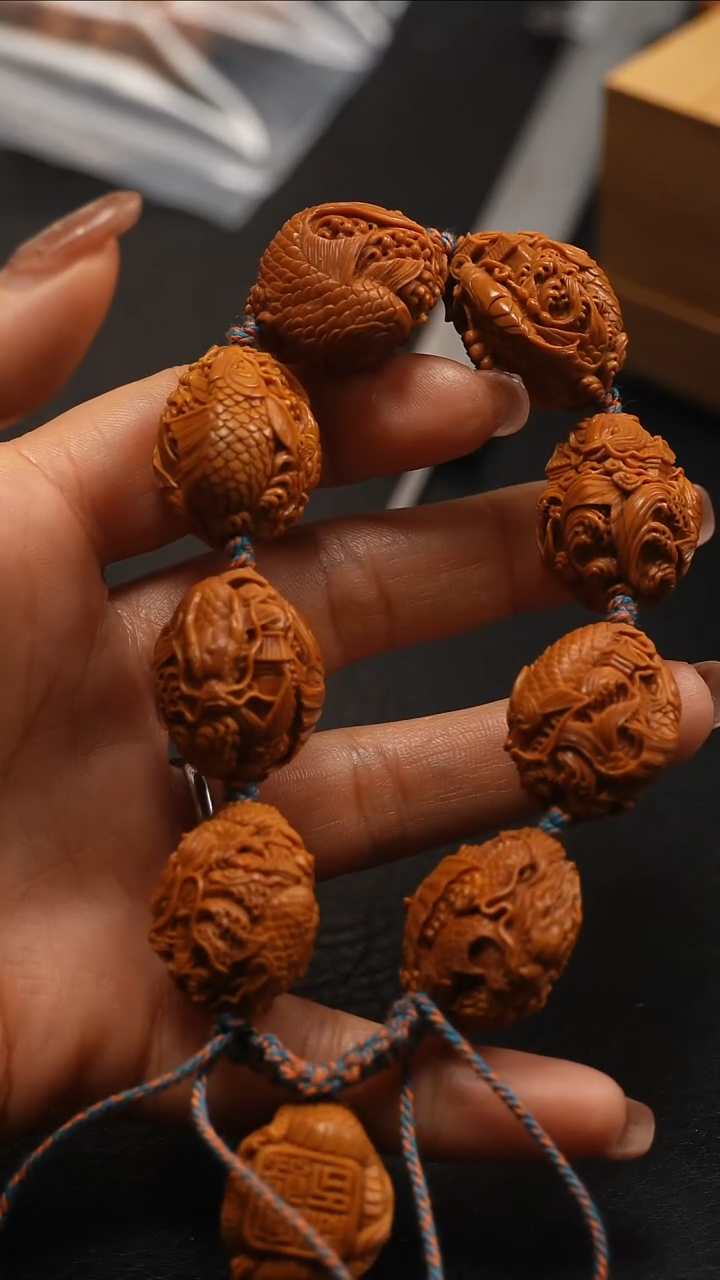 【闪购商品】橄榄核手串/手链精品橄榄核雕刻