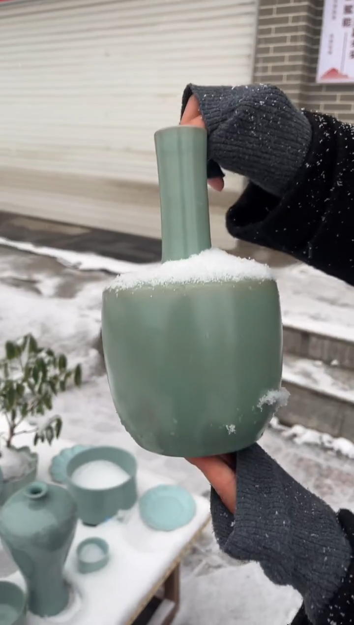 瓷片原产地原矿釉汝瓷