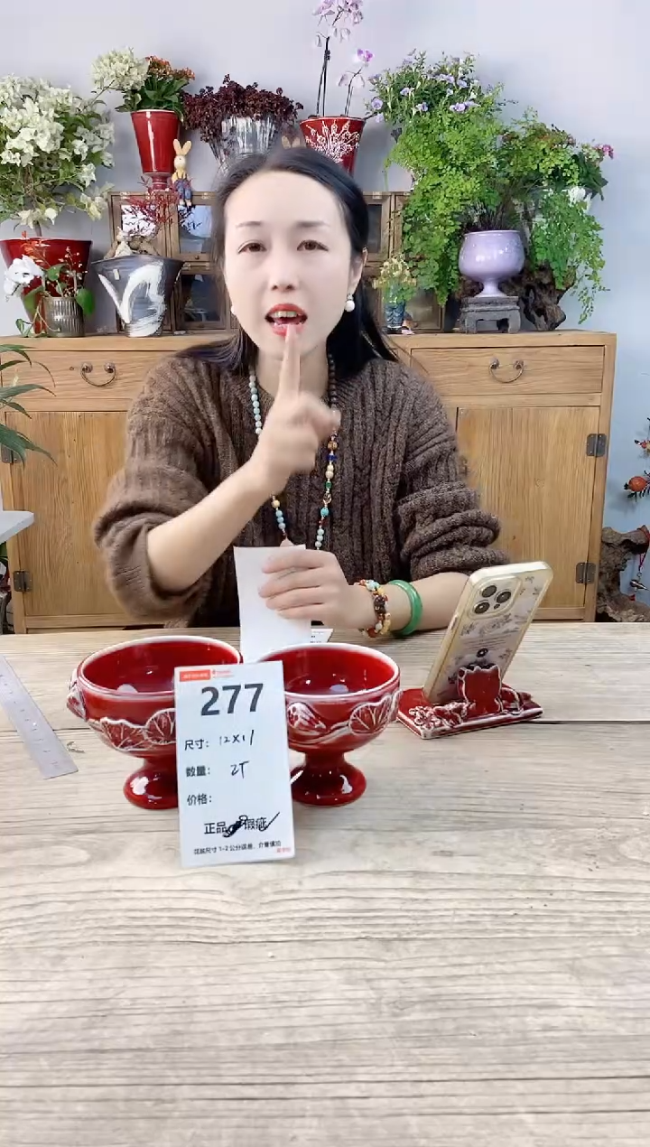 小玩子花盆直播号277