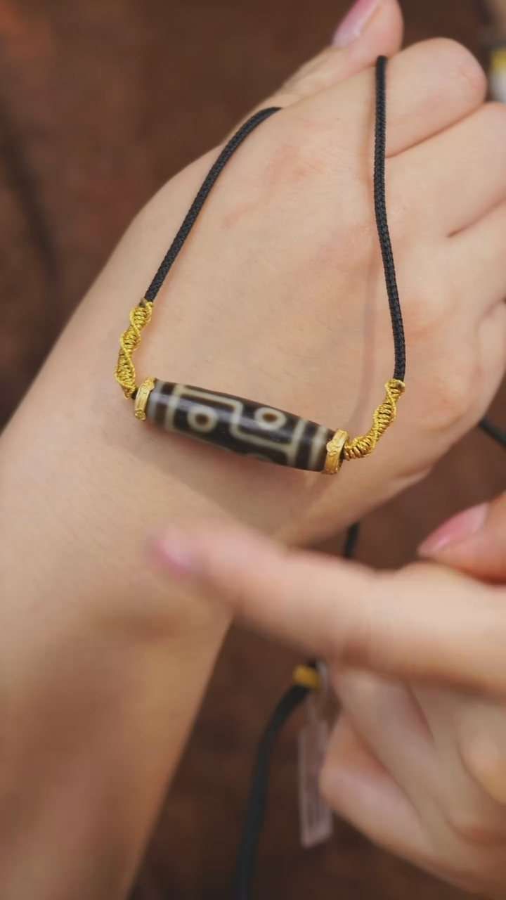 【闪购商品】玛瑙/玉髓项链18K金镶嵌多样性发一