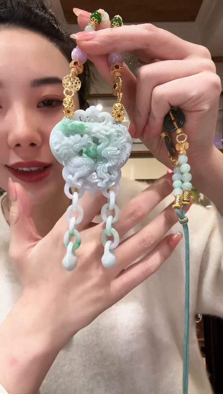【闪购商品】翡翠颈饰未镶嵌国风