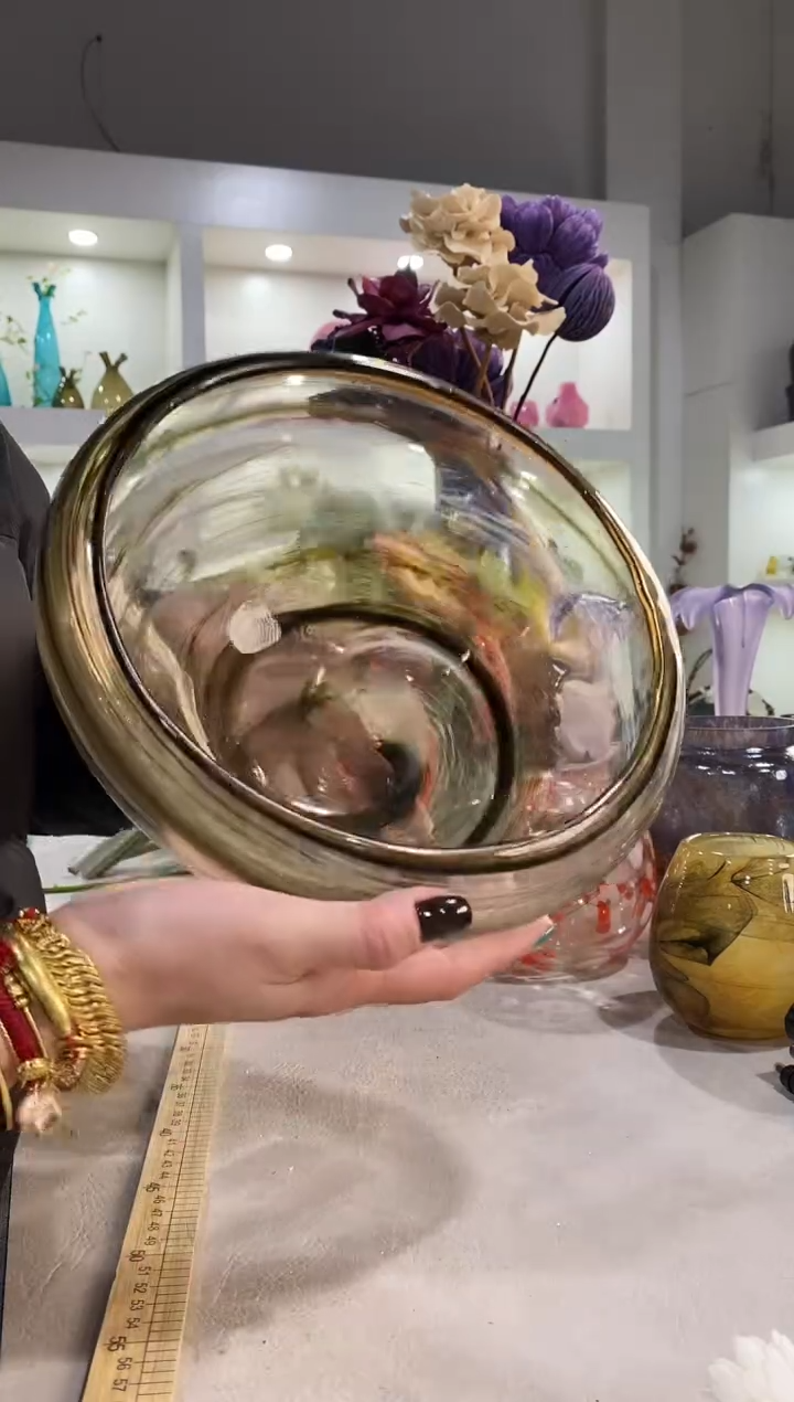 慕忆家手作琉璃花瓶