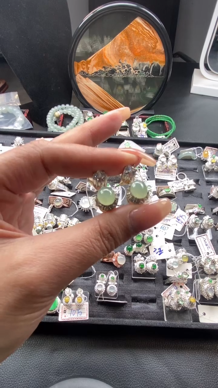 【闪购商品】翡翠戒指未镶嵌天然缅甸A货翡翠戒指